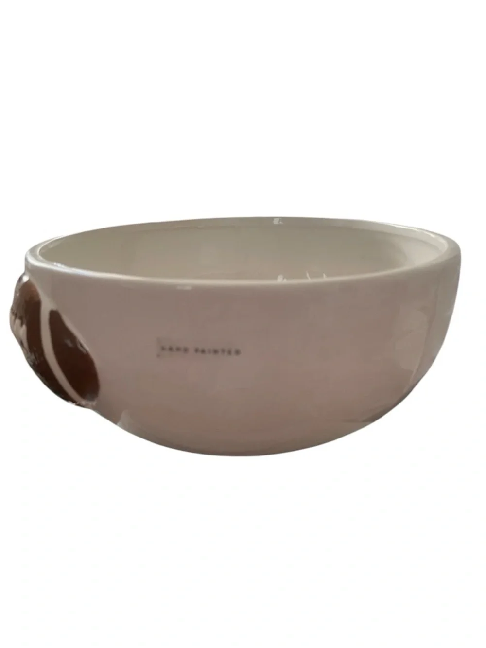 Dwell Studio Ceramic Game Day Football Snack Bowl - 8.5” - New
